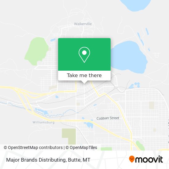 Major Brands Distributing map