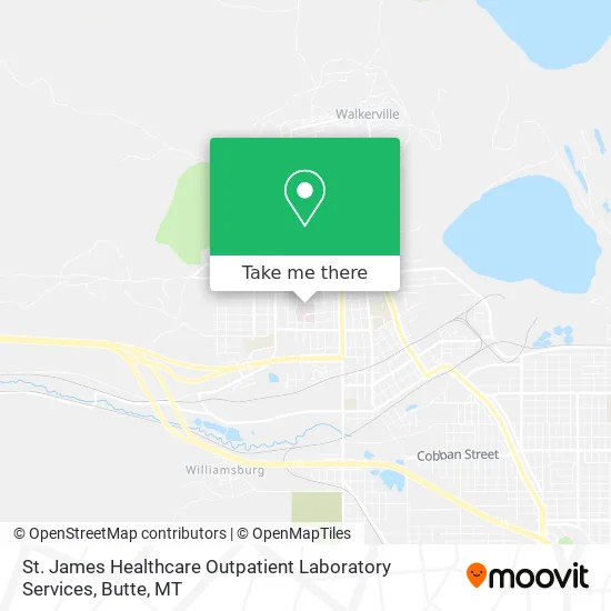 St. James Healthcare Outpatient Laboratory Services map