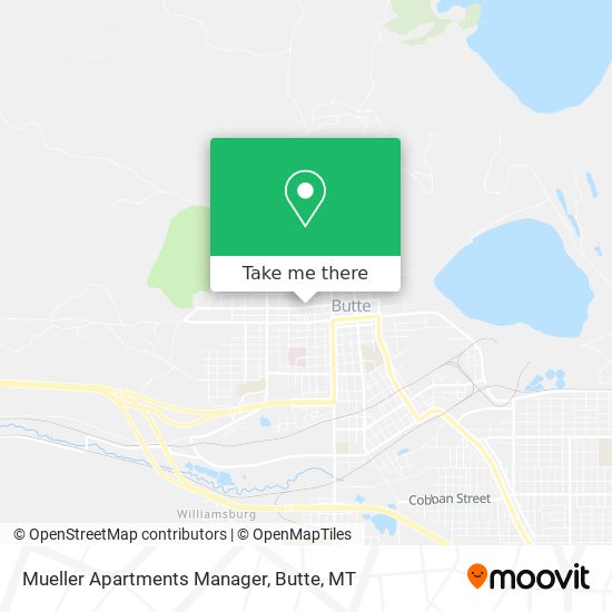 Mueller Apartments Manager map