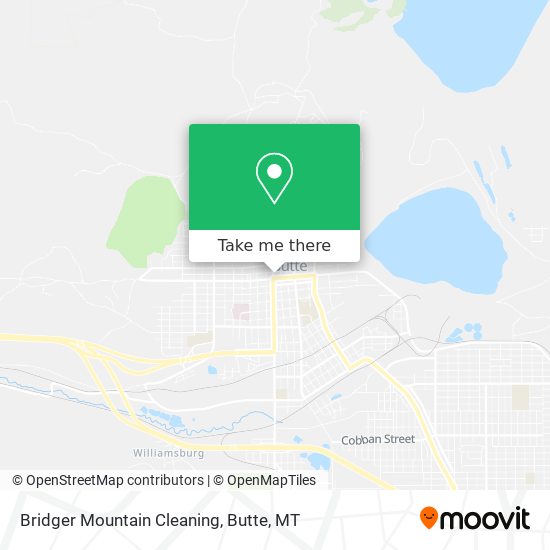 Bridger Mountain Cleaning map