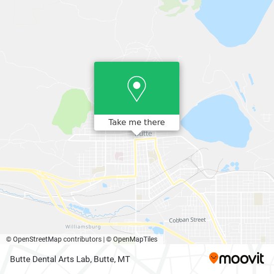 Mapa de Butte Dental Arts Lab