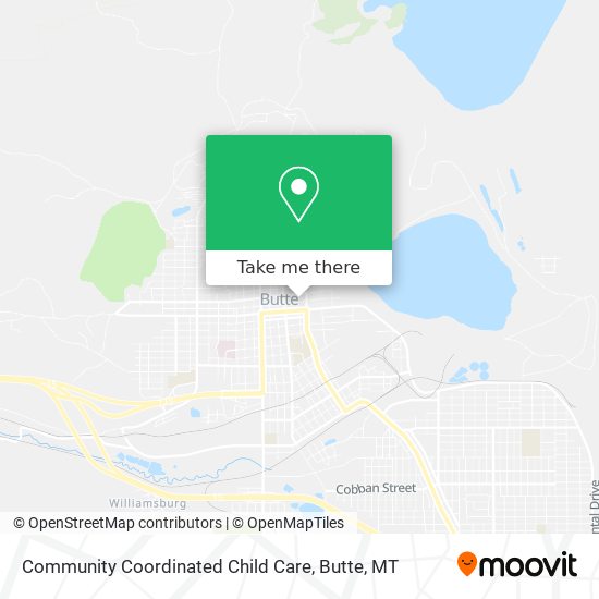 Mapa de Community Coordinated Child Care