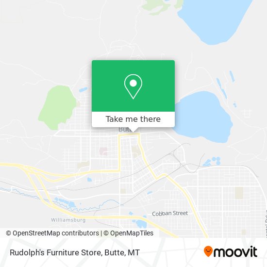 Mapa de Rudolph's Furniture Store