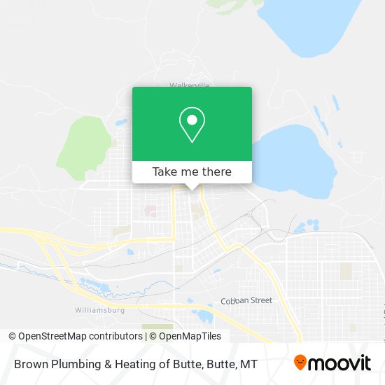 Mapa de Brown Plumbing & Heating of Butte