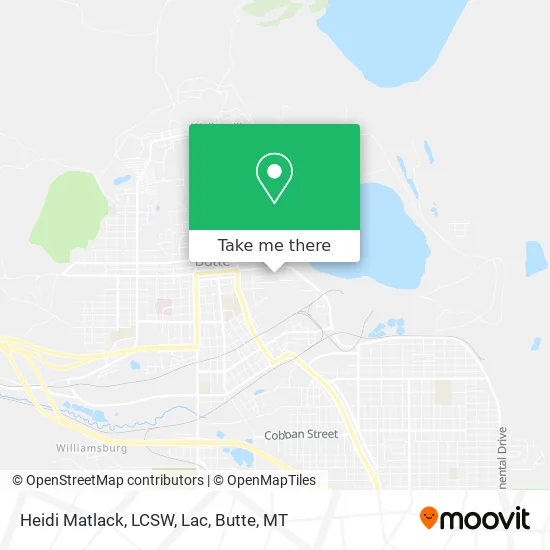 Heidi Matlack, LCSW, Lac map