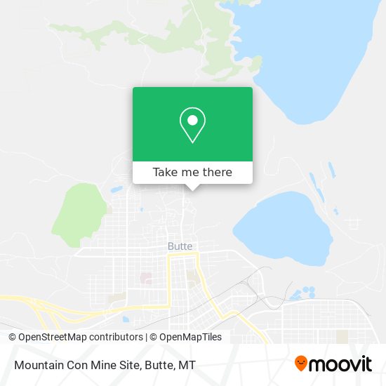 Mountain Con Mine Site map