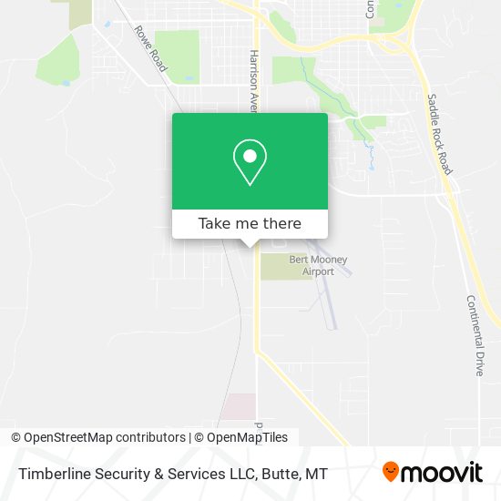 Timberline Security & Services LLC map