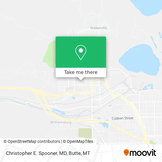 Christopher E. Spooner, MD map