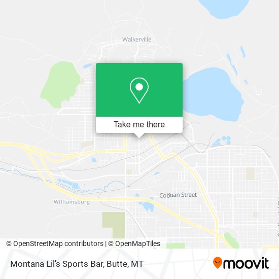 Montana Lil's Sports Bar map