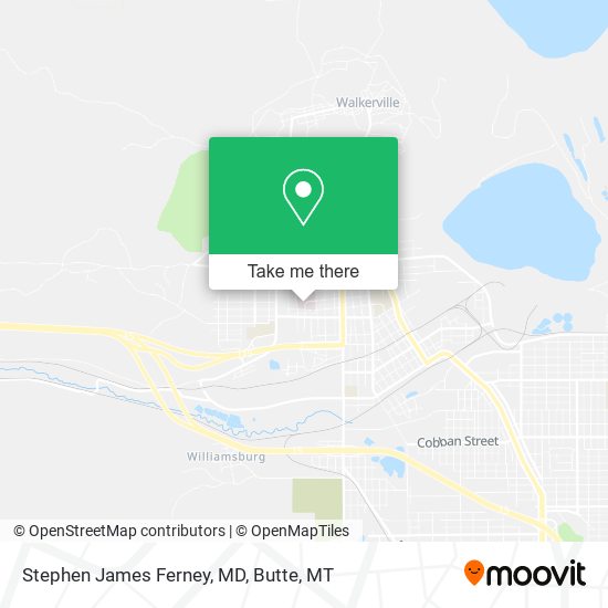 Stephen James Ferney, MD map