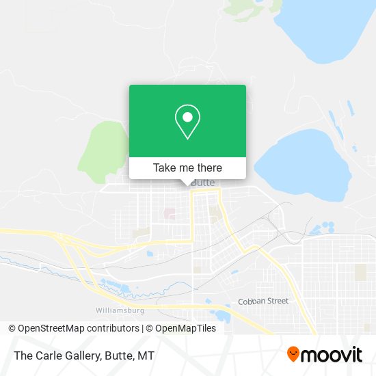 The Carle Gallery map