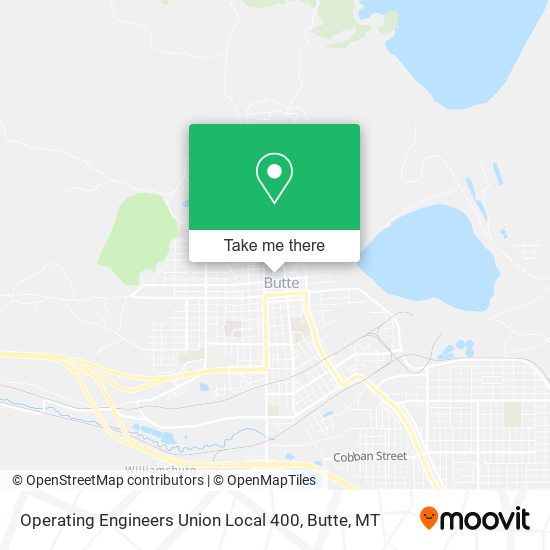 Operating Engineers Union Local 400 map