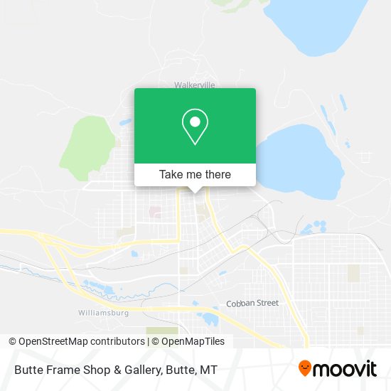 Butte Frame Shop & Gallery map