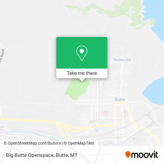 Mapa de Big Butte Openspace