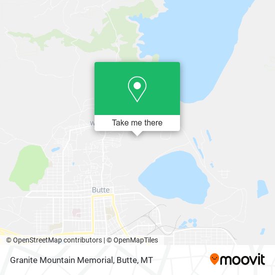 Granite Mountain Memorial map
