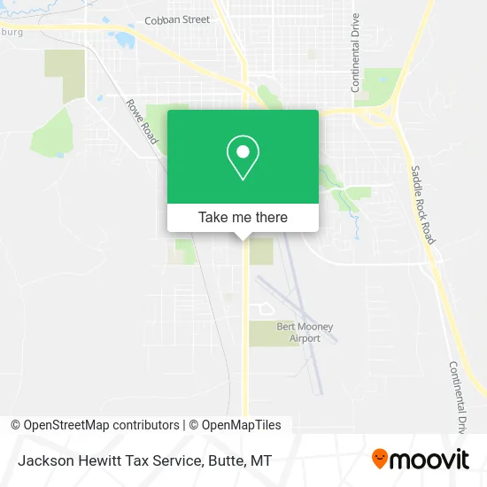 Jackson Hewitt Tax Service map