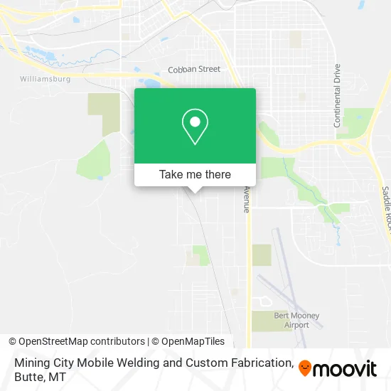 Mining City Mobile Welding and Custom Fabrication map