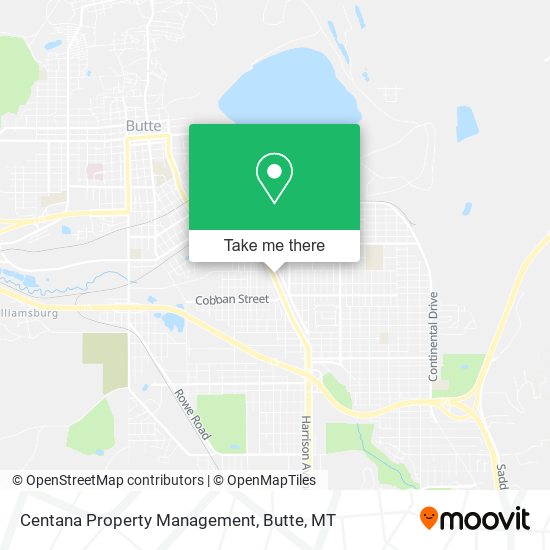 Centana Property Management map