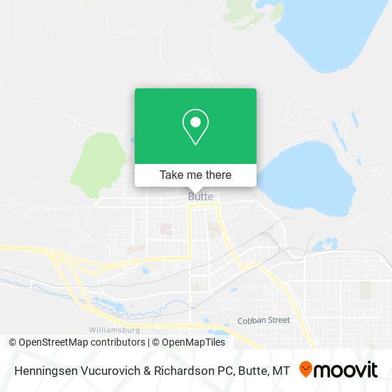 Mapa de Henningsen Vucurovich & Richardson PC