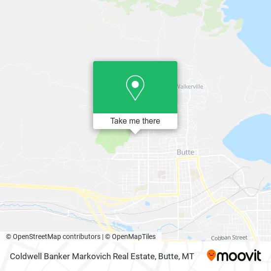Coldwell Banker Markovich Real Estate map