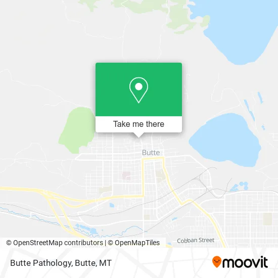 Butte Pathology map