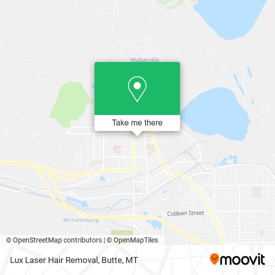 Lux Laser Hair Removal map