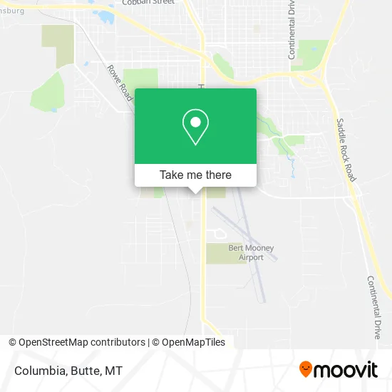 Columbia map