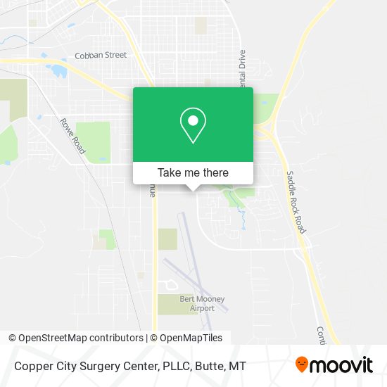 Copper City Surgery Center, PLLC map