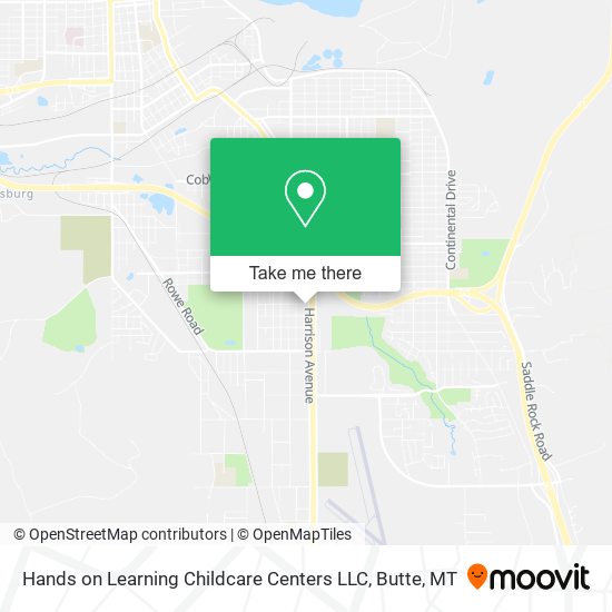 Mapa de Hands on Learning Childcare Centers LLC