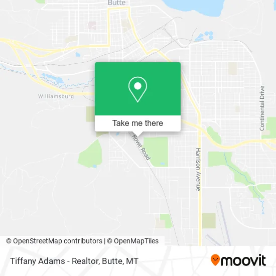 Tiffany Adams - Realtor map