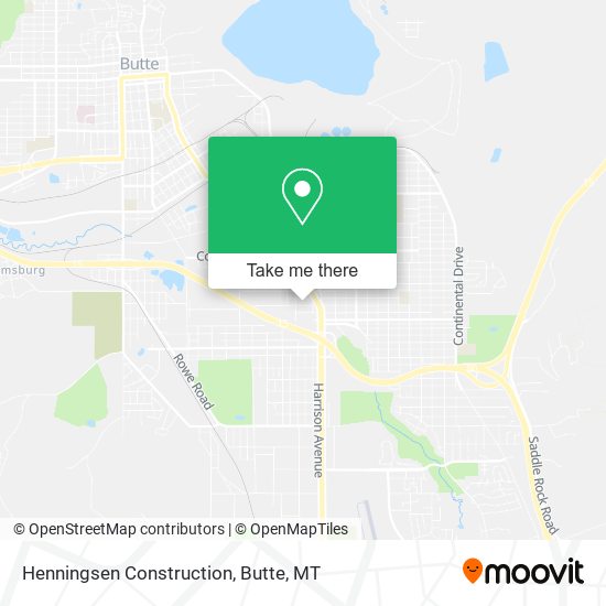 Henningsen Construction map