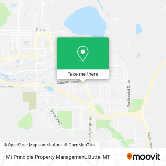 Mt Principle Property Management map