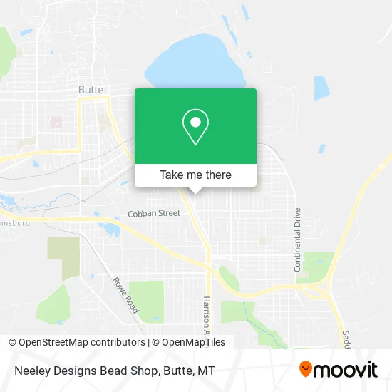 Neeley Designs Bead Shop map