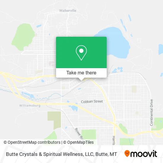 Butte Crystals & Spiritual Wellness, LLC map
