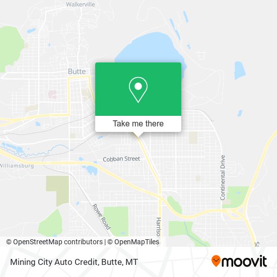 Mining City Auto Credit map