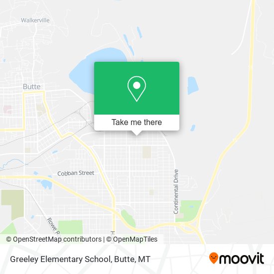 Greeley Elementary School map