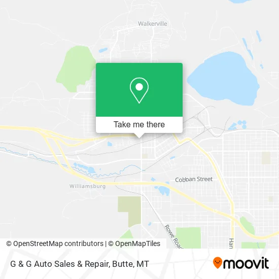 G & G Auto Sales & Repair map