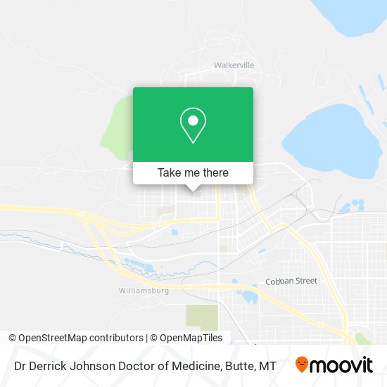 Dr Derrick Johnson Doctor of Medicine map