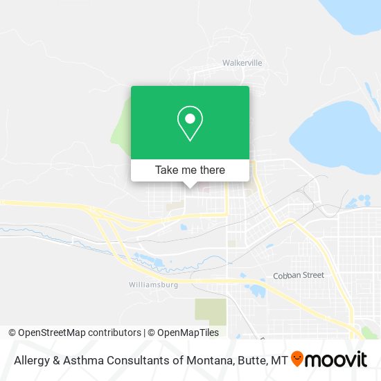 Allergy & Asthma Consultants of Montana map