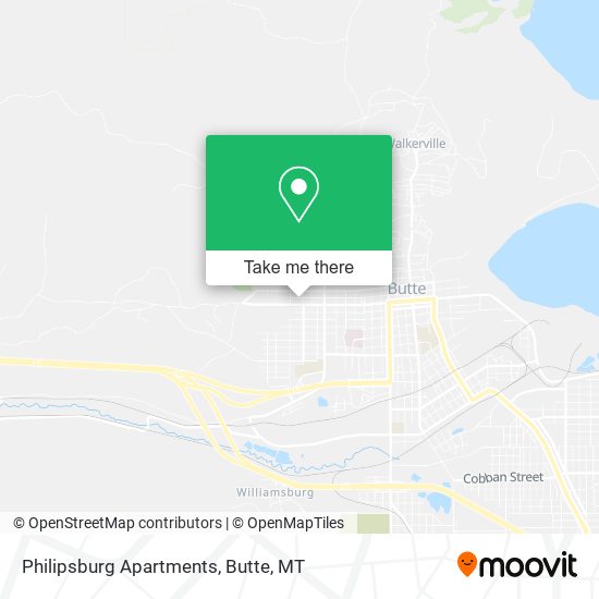 Philipsburg Apartments map