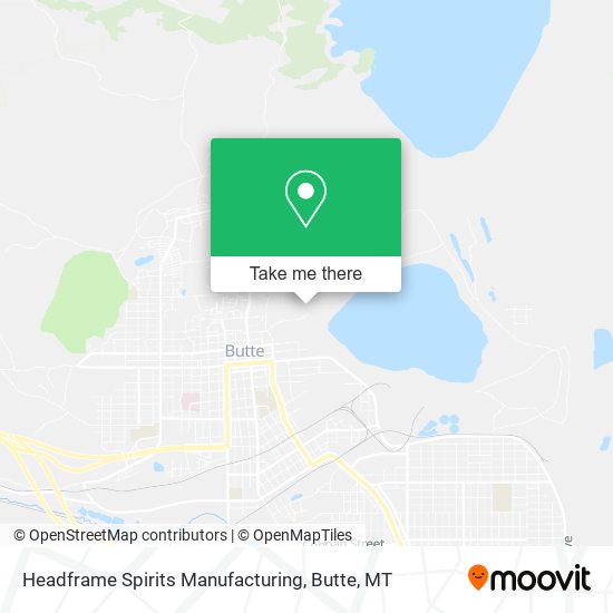 Headframe Spirits Manufacturing map