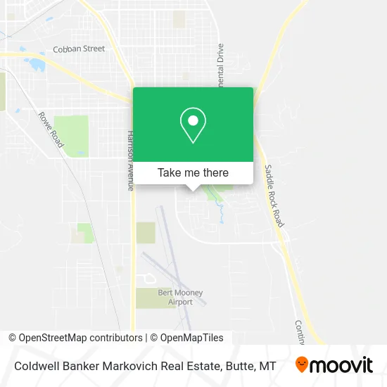 Coldwell Banker Markovich Real Estate map