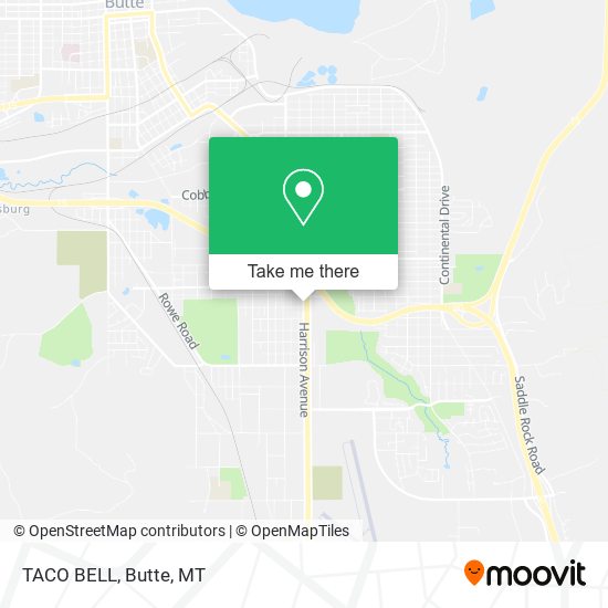 TACO BELL map