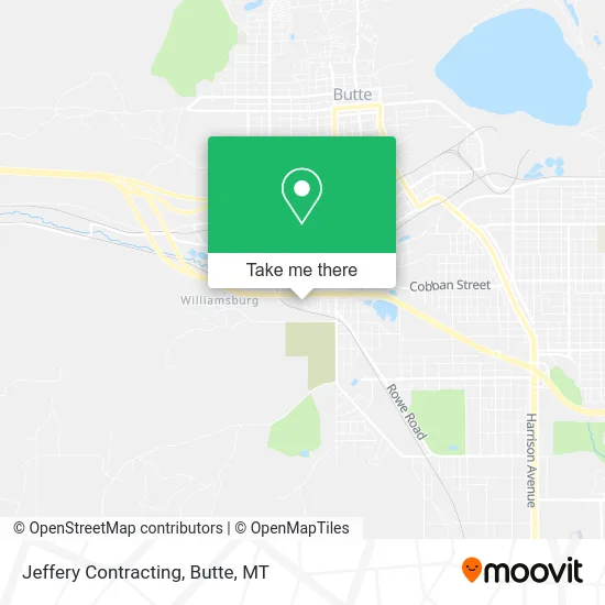 Jeffery Contracting map