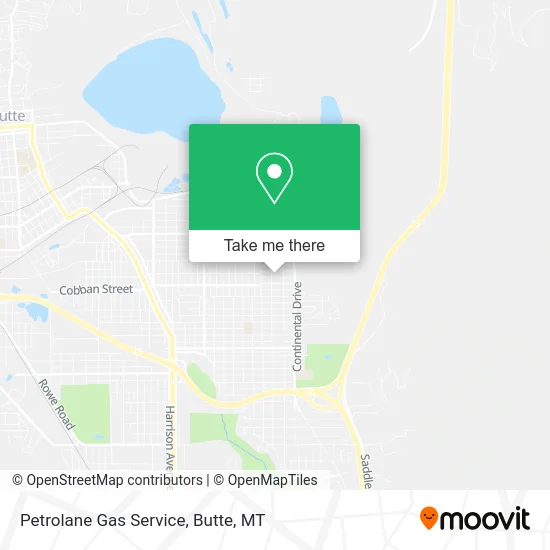 Petrolane Gas Service map