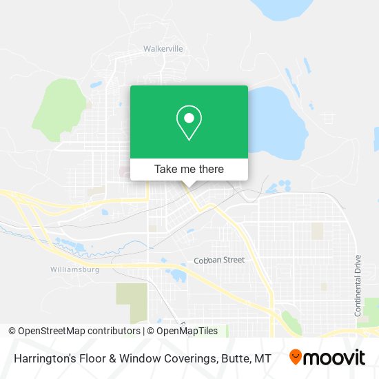 Mapa de Harrington's Floor & Window Coverings