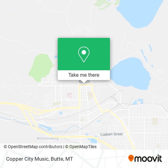 Copper City Music map