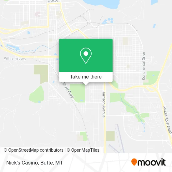 Nick's Casino map