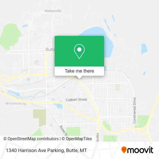 1340 Harrison Ave Parking map