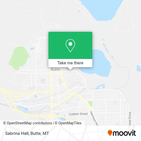 Sabrina Hall map